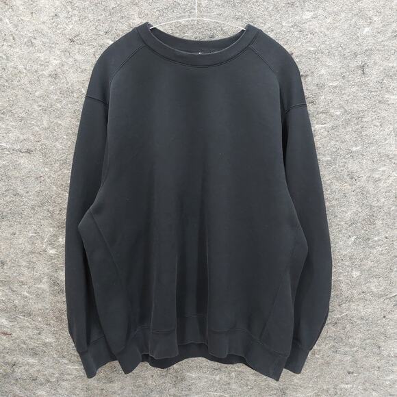 Uniqlo x Jil Sander Sweatshirt Men's XL Black Pullover Crewneck Activewear - Picture 1 of 6